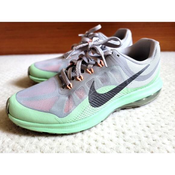 Nike Air MAX DYNASTY 2 Womens Running Sneakers Gray Mint Green 852445-005, 8 EUC - Picture 1 of 9
